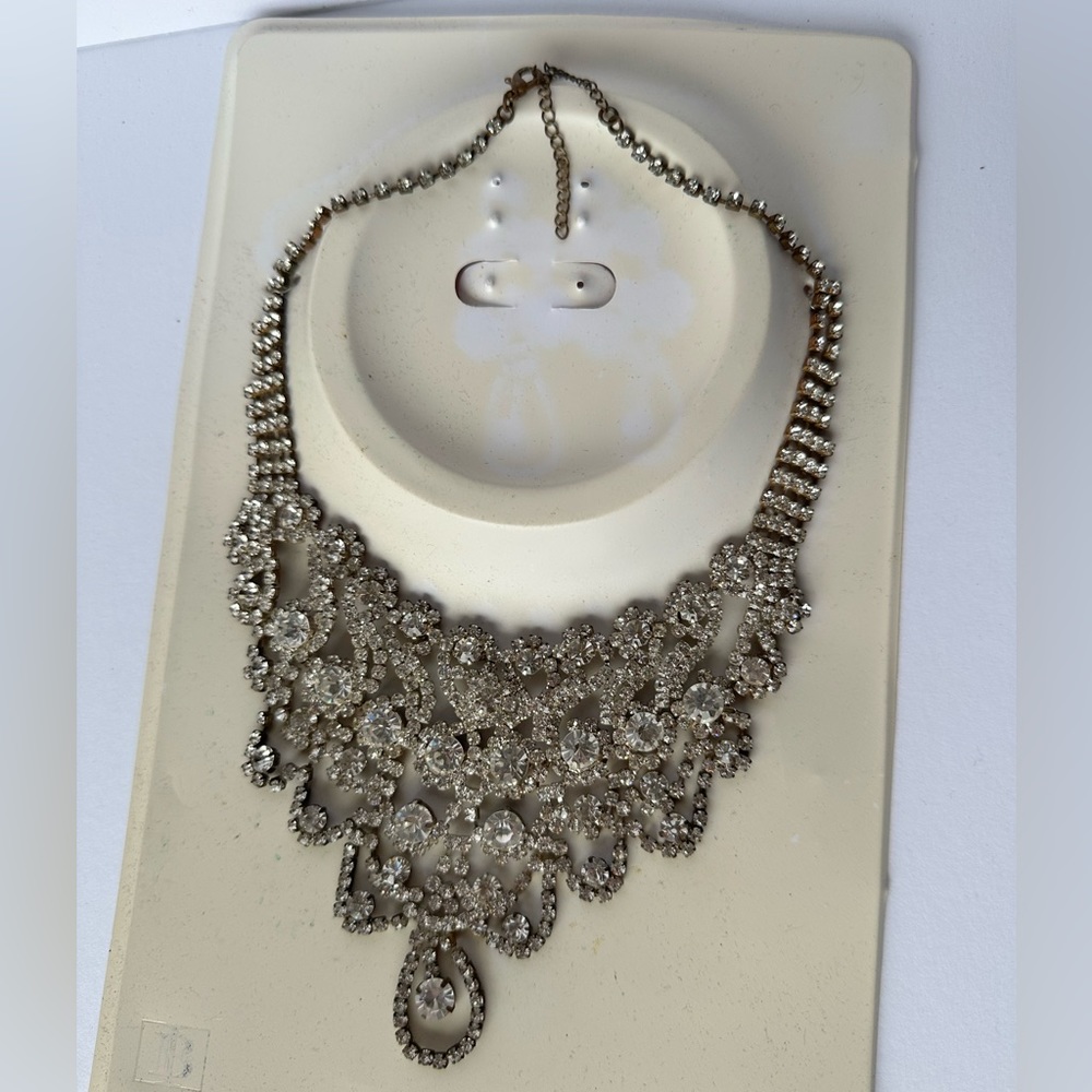 Formal necklace costume jewelry